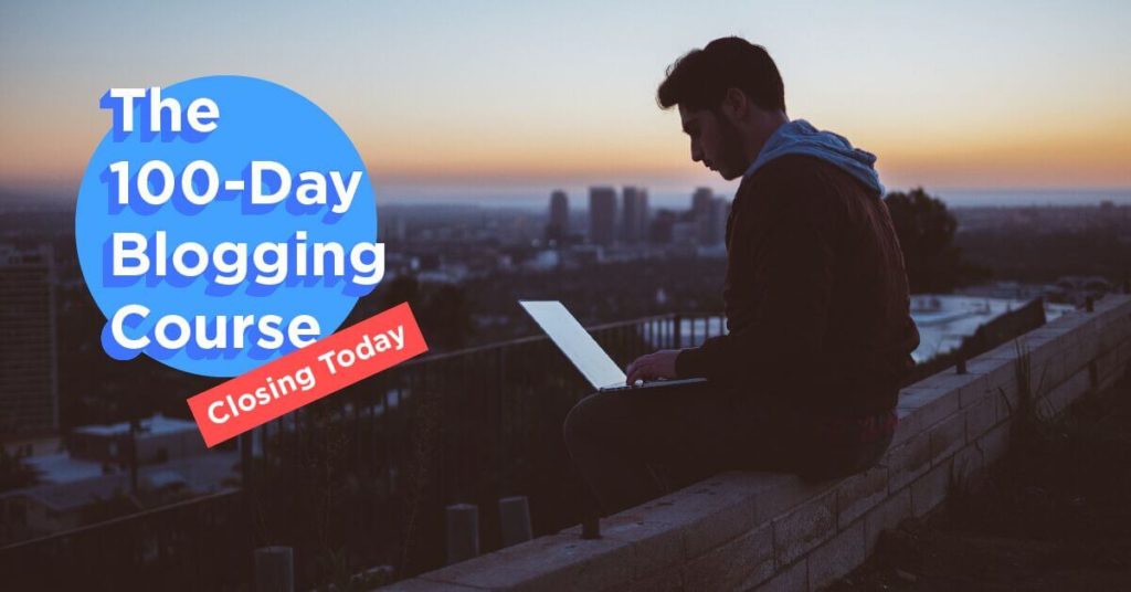 100 Day Blogging Course